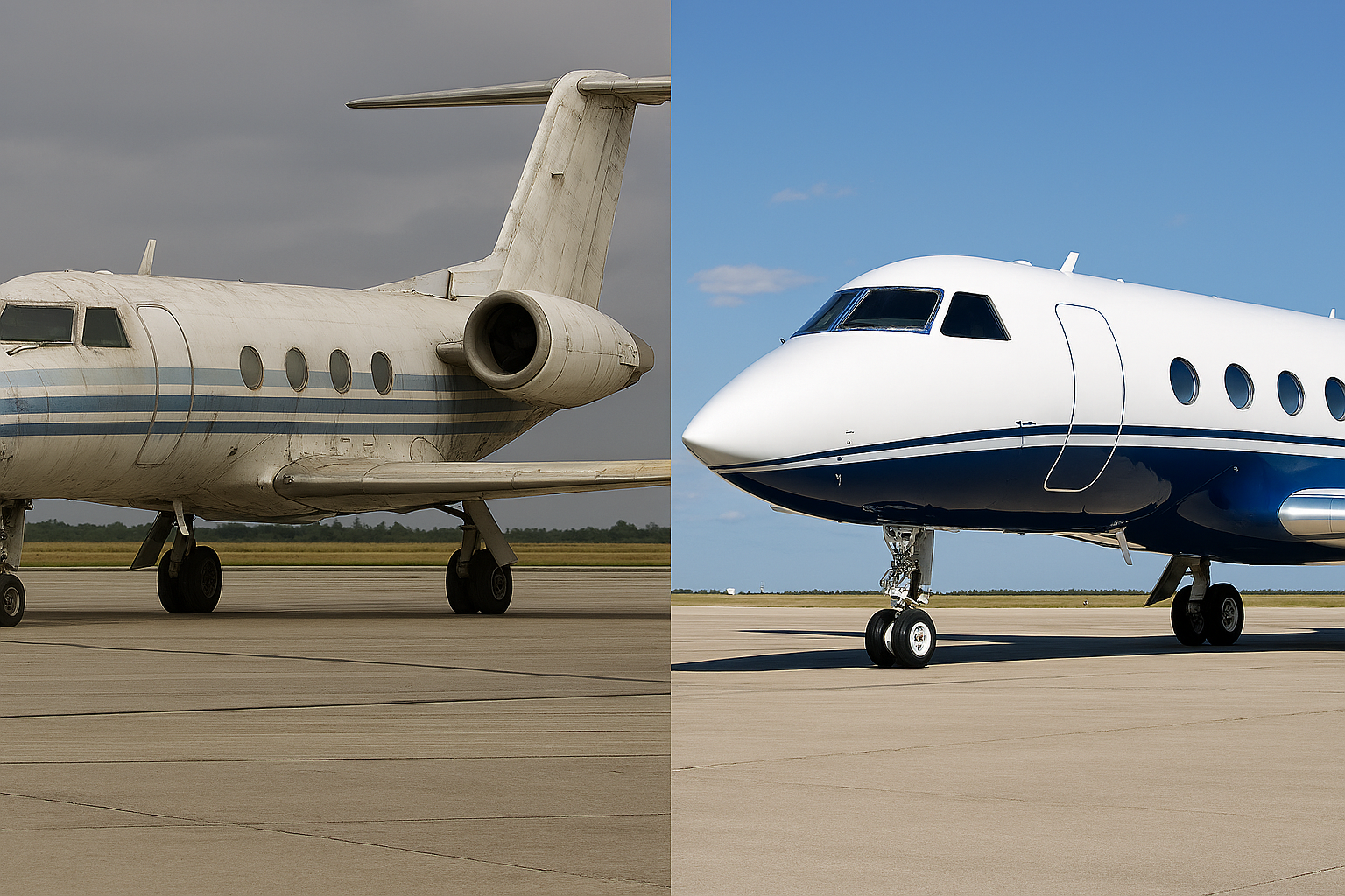 Project 4 — widebody nose livery refresh